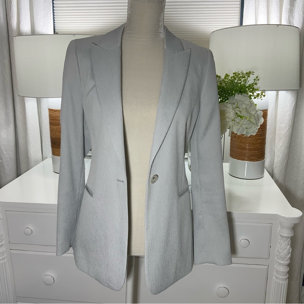 Reiss light gray one button jacket - Picture 14 of 14
